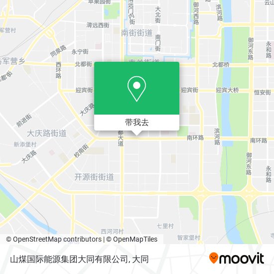 山煤国际能源集团大同有限公司地图