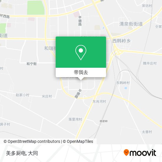 美多厨电地图