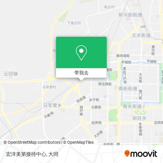 宏洋美第接待中心地图