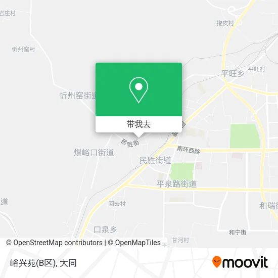 峪兴苑(B区)地图