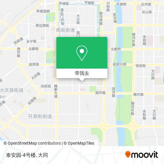 泰安园-4号楼地图