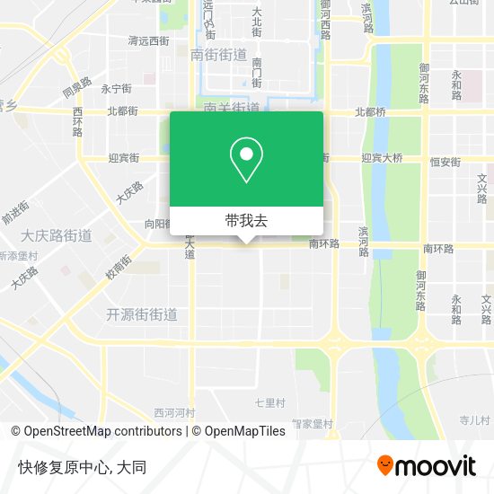 快修复原中心地图
