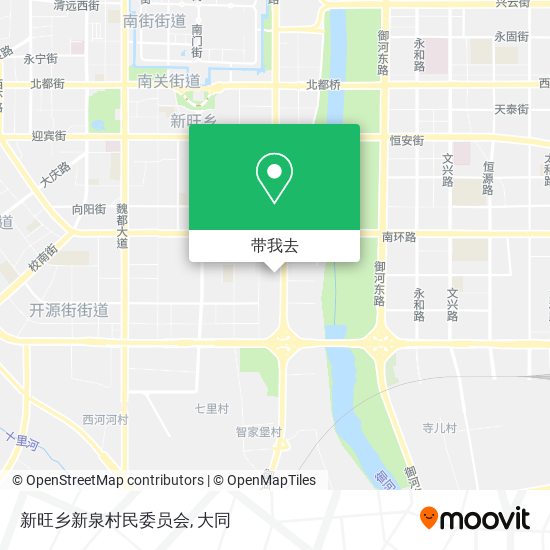 新旺乡新泉村民委员会地图