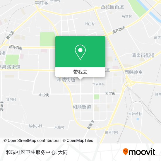 和瑞社区卫生服务中心地图