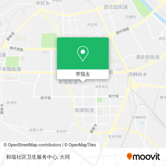 和瑞社区卫生服务中心地图