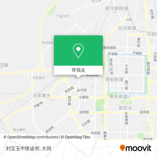 刘宝玉中医诊所地图