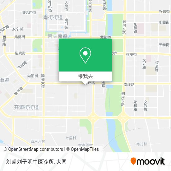 刘超刘子明中医诊所地图