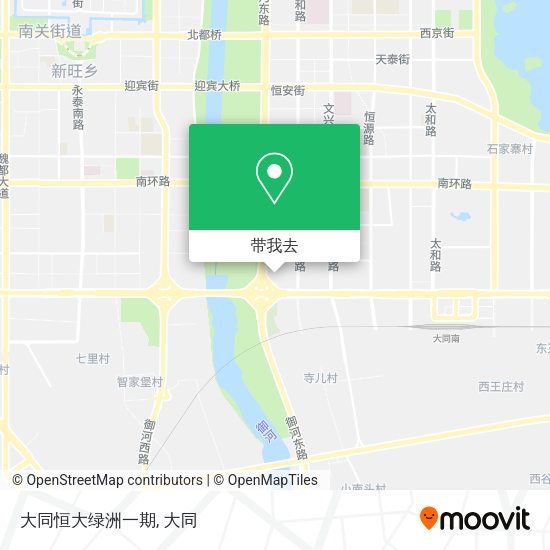 大同恒大绿洲一期地图