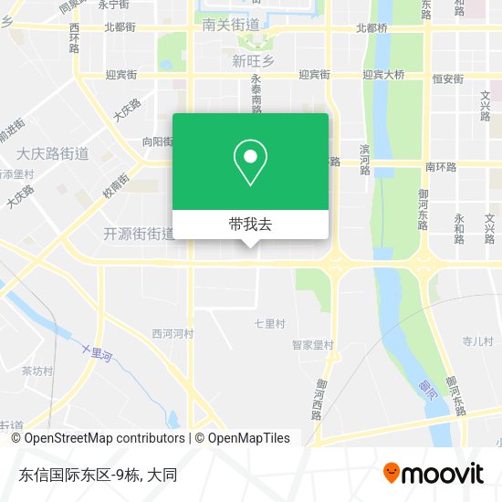 东信国际东区-9栋地图