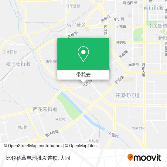 比锐德蓄电池批发连锁地图