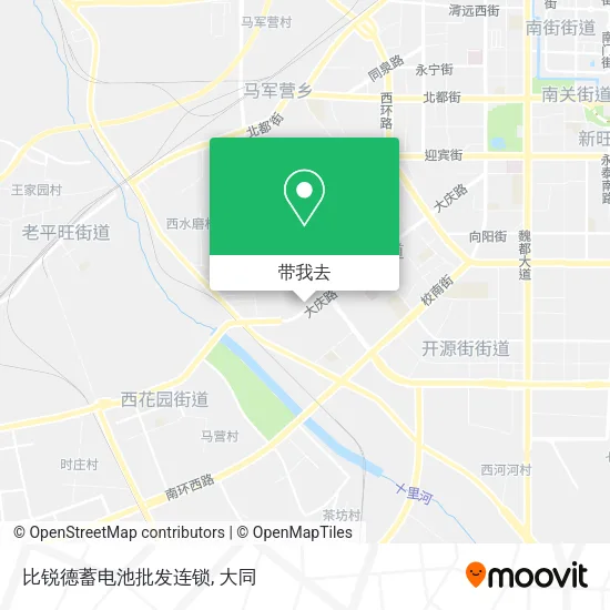 比锐德蓄电池批发连锁地图