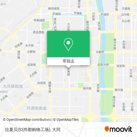 拉夏贝尔(尚都购物工场)地图