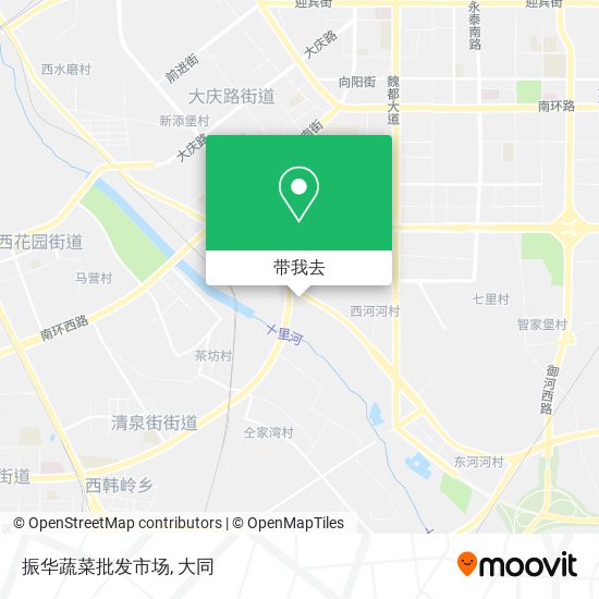 振华蔬菜批发市场地图