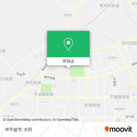 华宇超市地图