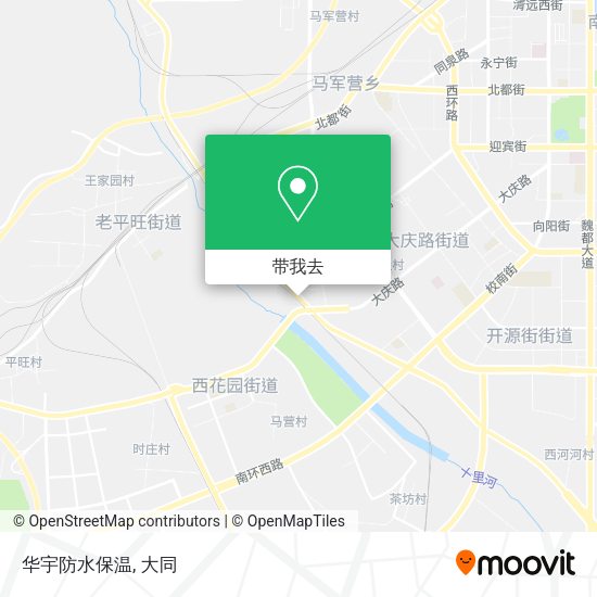 华宇防水保温地图