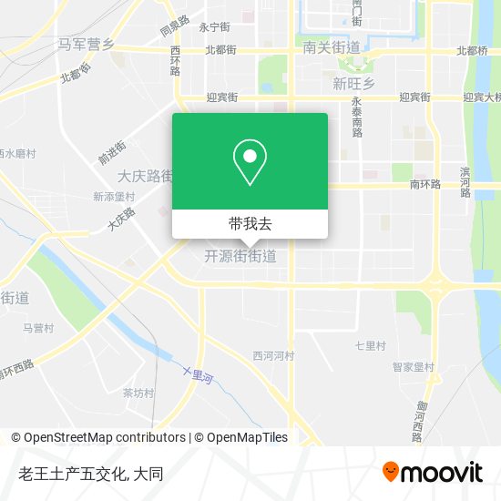 老王土产五交化地图