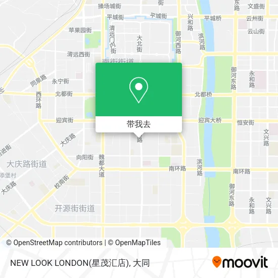 NEW LOOK LONDON(星茂汇店)地图