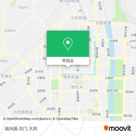 福兴园-北门地图