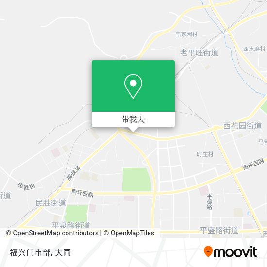 福兴门市部地图