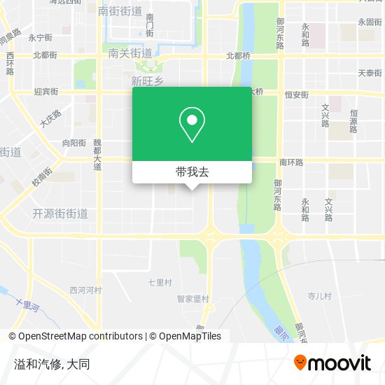 溢和汽修地图