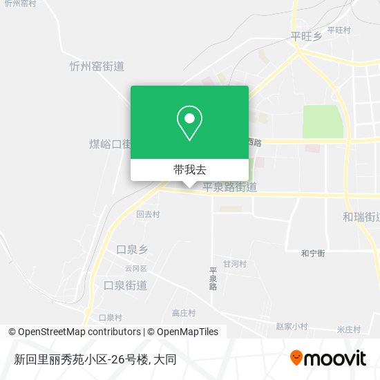 新回里丽秀苑小区-26号楼地图