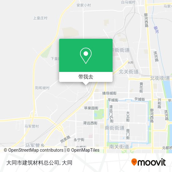 大同市建筑材料总公司地图