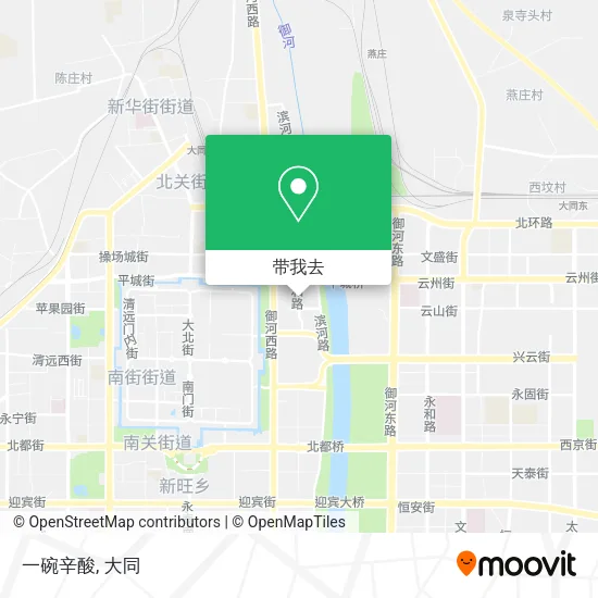 一碗辛酸地图