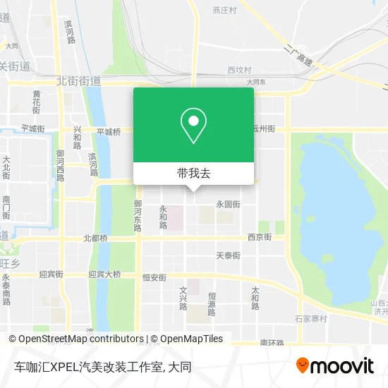 车咖汇XPEL汽美改装工作室地图
