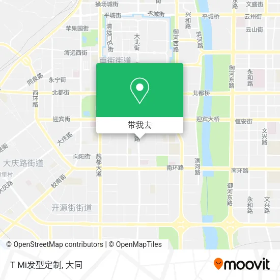 T Mi发型定制地图