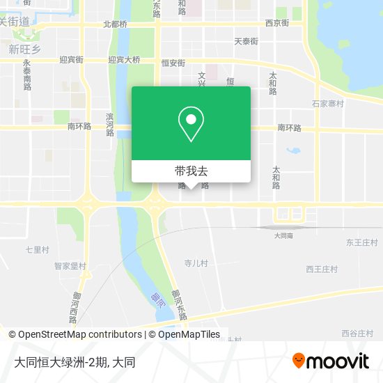 大同恒大绿洲-2期地图