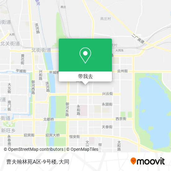曹夫翰林苑A区-9号楼地图
