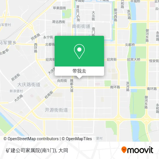 矿建公司家属院(南1门)地图