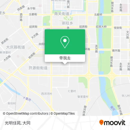 光明佳苑地图