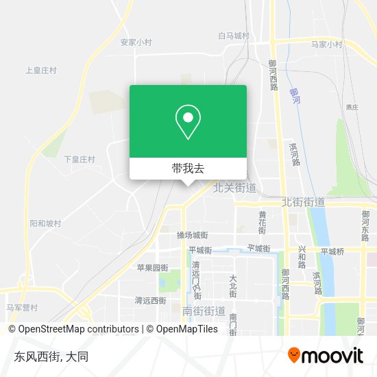 东风西街地图