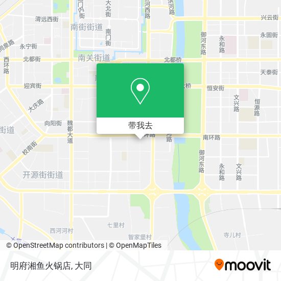 明府湘鱼火锅店地图