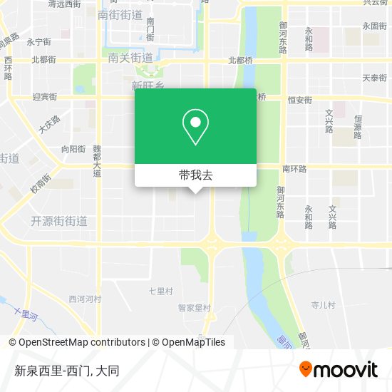 新泉西里-西门地图