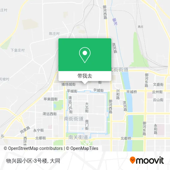 物兴园小区-3号楼地图