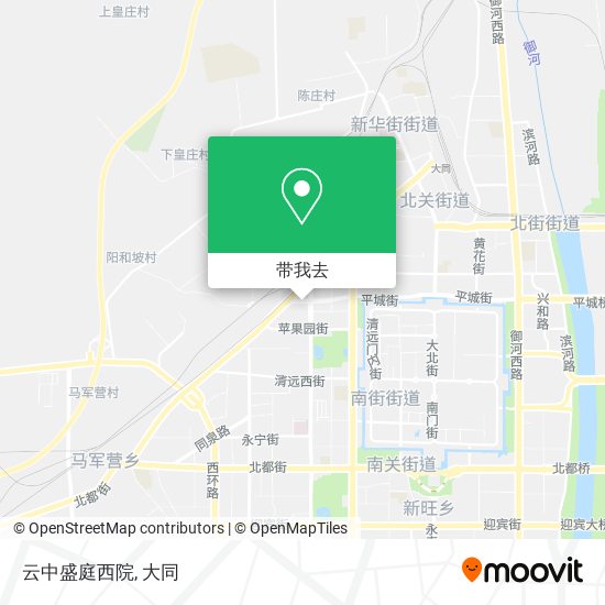 云中盛庭西院地图