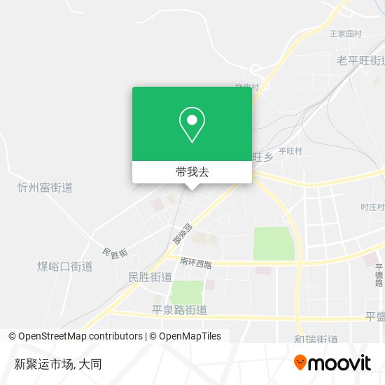 新聚运市场地图