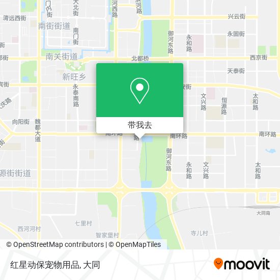 红星动保宠物用品地图