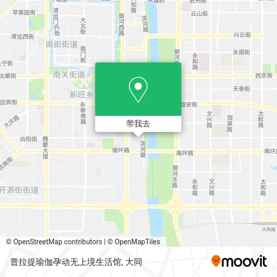 普拉提瑜伽孕动无上境生活馆地图