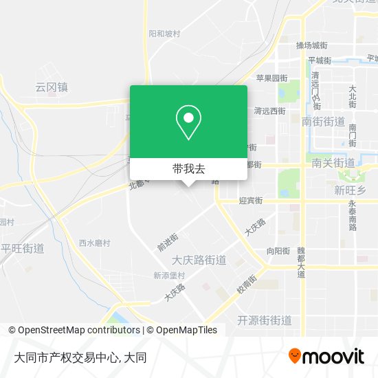 大同市产权交易中心地图
