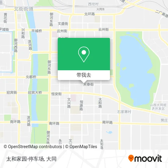 太和家园-停车场地图