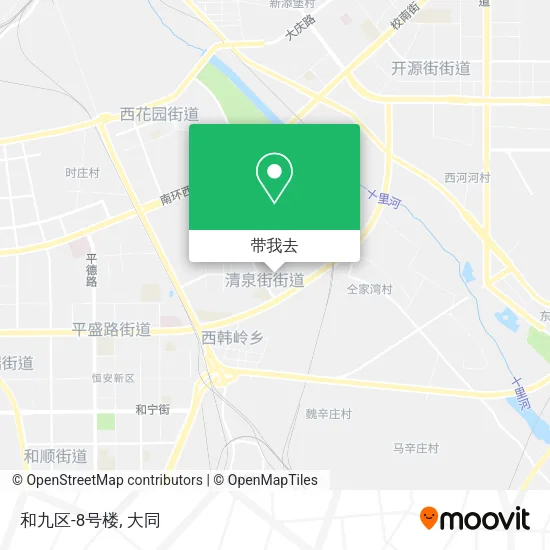 和九区-8号楼地图