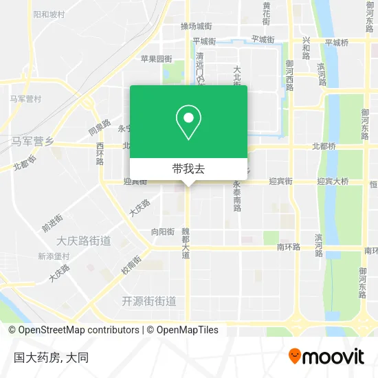 国大药房地图