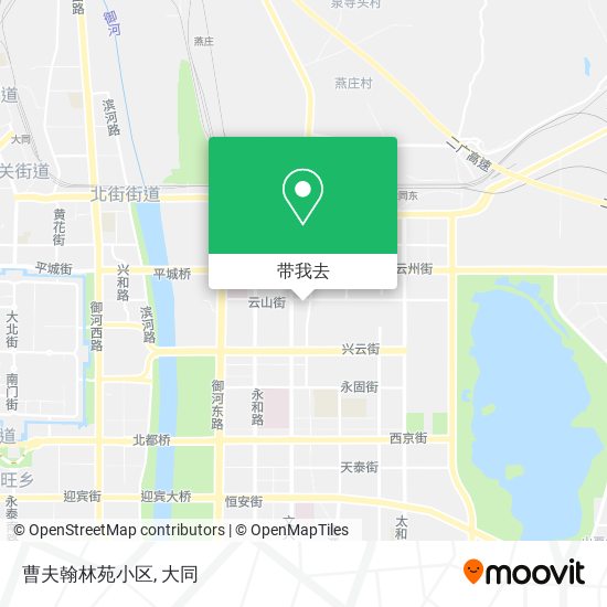 曹夫翰林苑小区地图