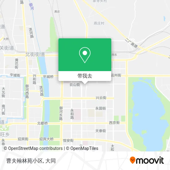 曹夫翰林苑小区地图