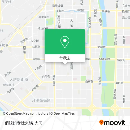 俏媳妇老灶火锅地图