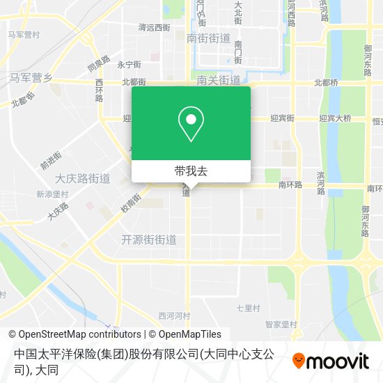 中国太平洋保险(集团)股份有限公司(大同中心支公司)地图