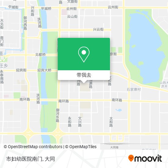 市妇幼医院南门地图